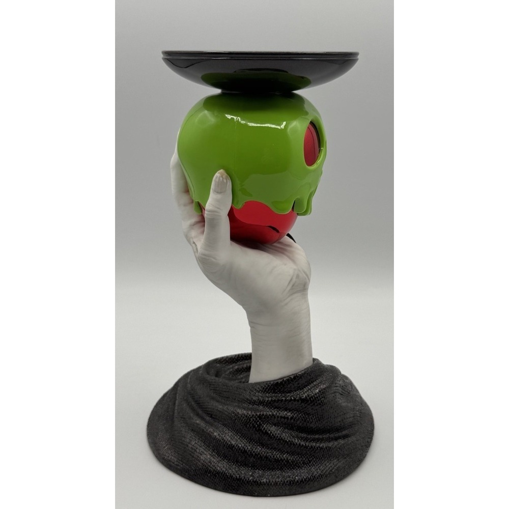 Bath & Body Works Disney Villains Poison Apple Skull Pedestal Candle Holder - Picture 3 of 16